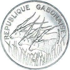 Münze, Gabun, 100 Francs, 1985