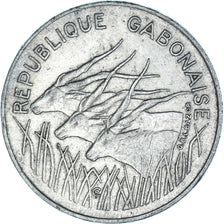 Coin, Gabon, 100 Francs, 1977