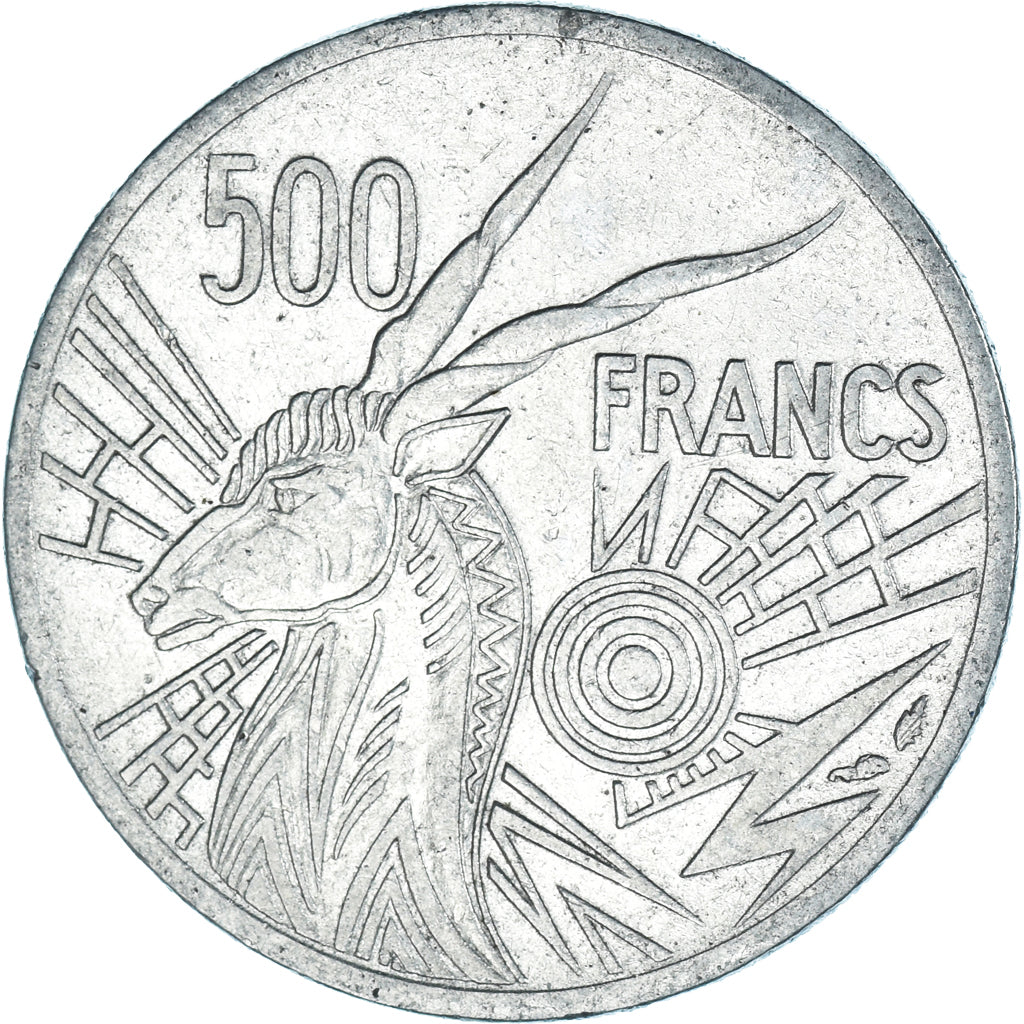 Munten, Staten van Centraal Afrika, 500 Francs, 1979