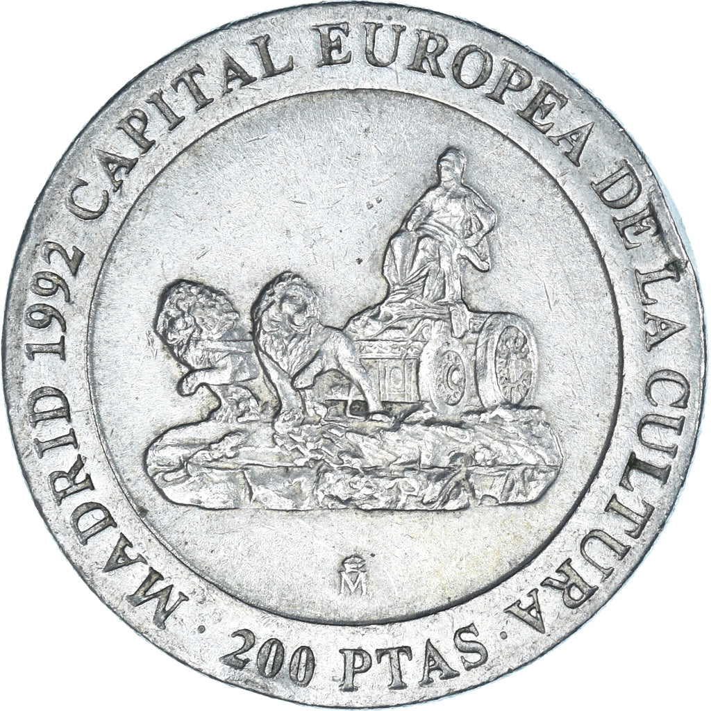 Coin, Spain, 200 Pesetas, 1991
