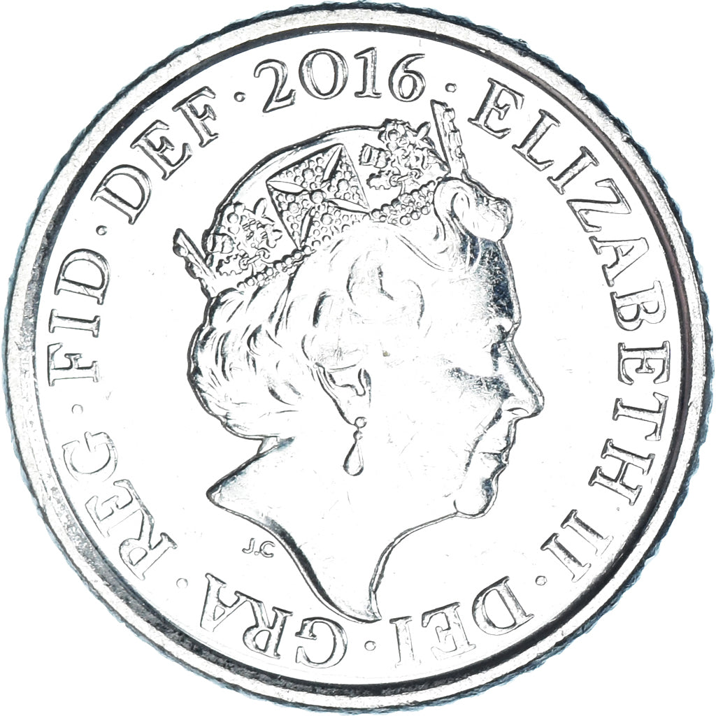 Coin, Great Britain, 5 Pence, 2016