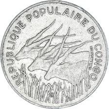 Moneta, Congo, 100 Francs, 1985