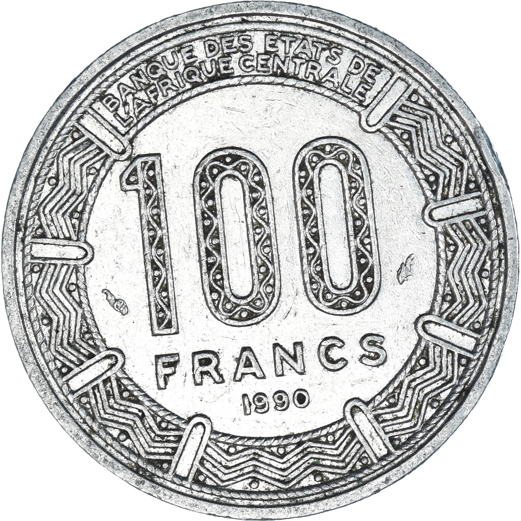 Coin, CONGO, DEMOCRATIC REPUBLIC, 100 Francs, 1990