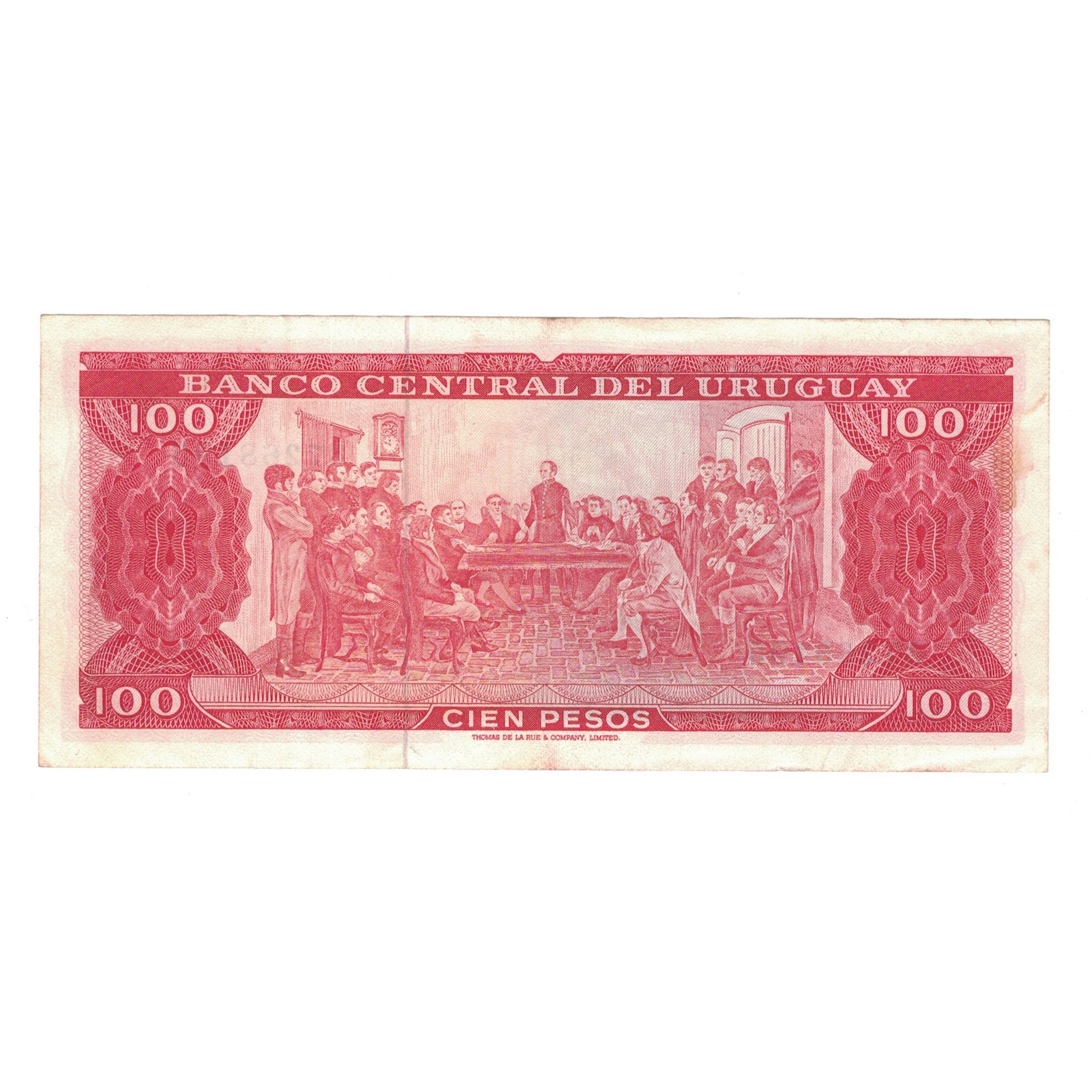 Banknote, Uruguay, 100 Pesos, Undated (1967), KM:47a, EF(40-45)