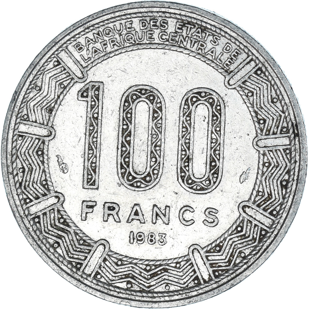 Münze, Congo, 100 Francs, 1983
