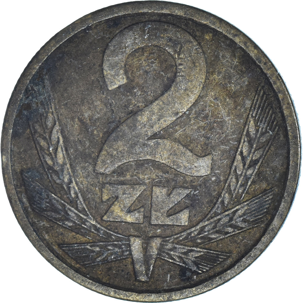 Moneta, Polonia, 2 Zlote, 1981