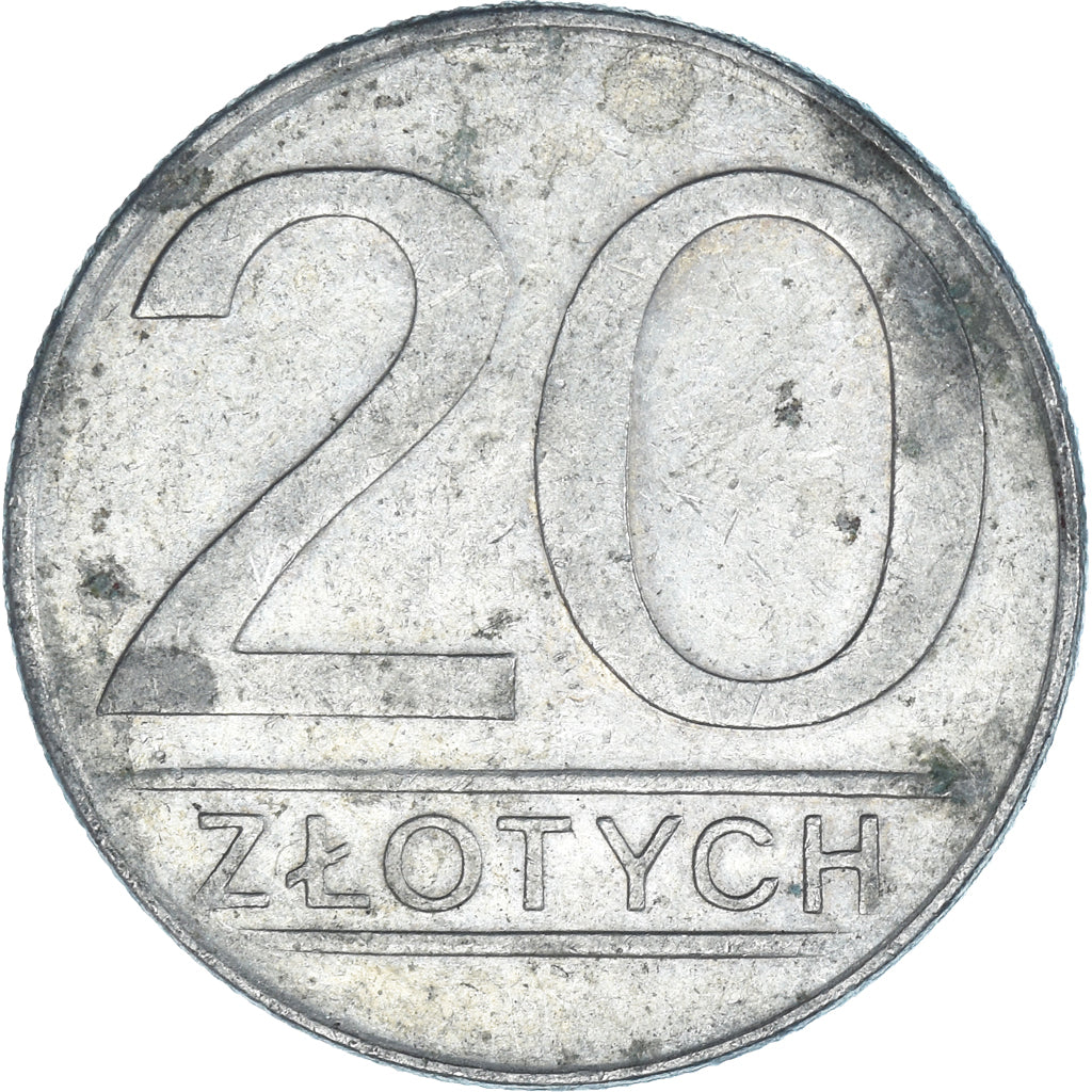 Moneta, Polska, 20 Zlotych, 1987