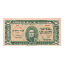 Banknote, Uruguay, 50 Centesimos, 1939, KM:34, UNC(65-70)