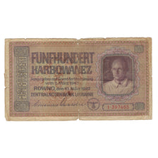 Banconote, Ucraina, 500 Karbowanez, 1942, 1942-03-10, KM:57, B