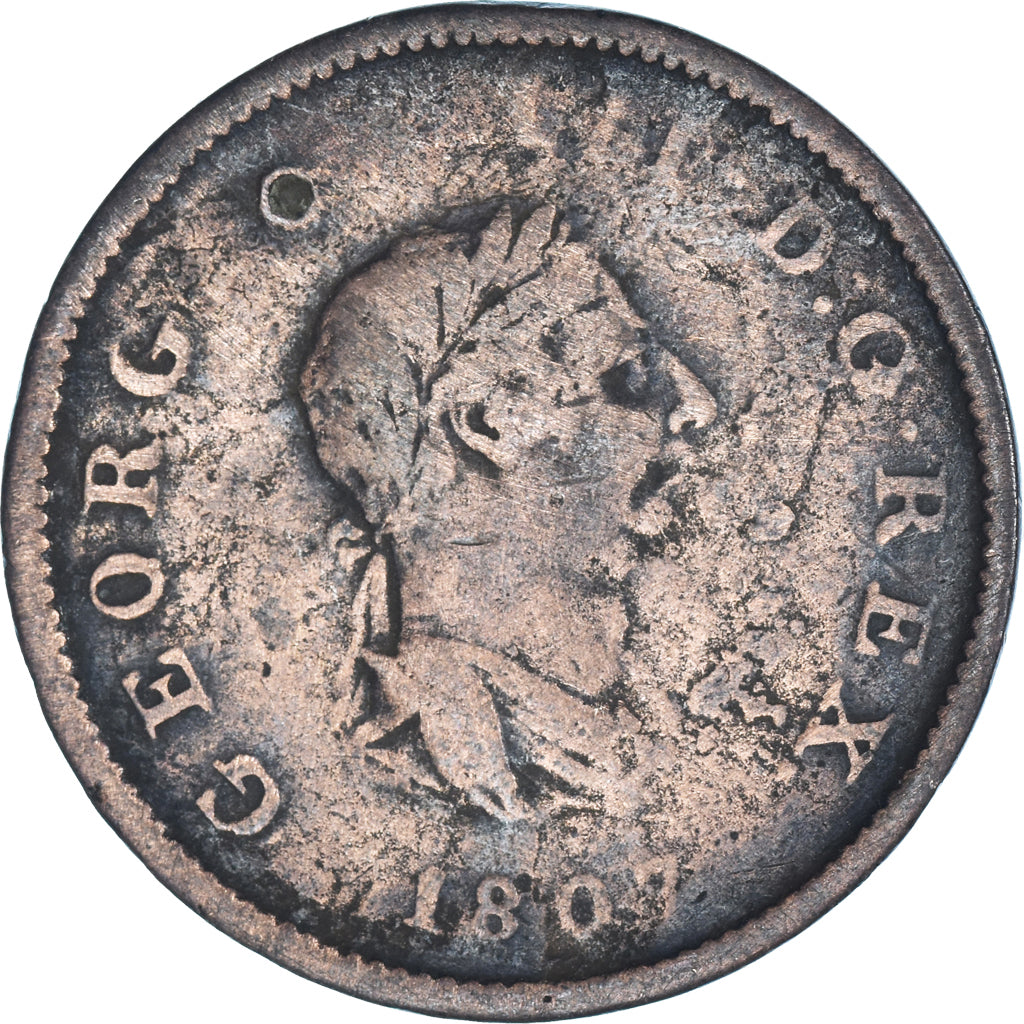 Moneta, Regno Unito, 1/2 Penny, 1807