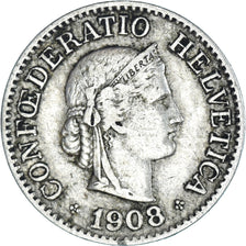 Coin, Switzerland, 10 Rappen, 1908