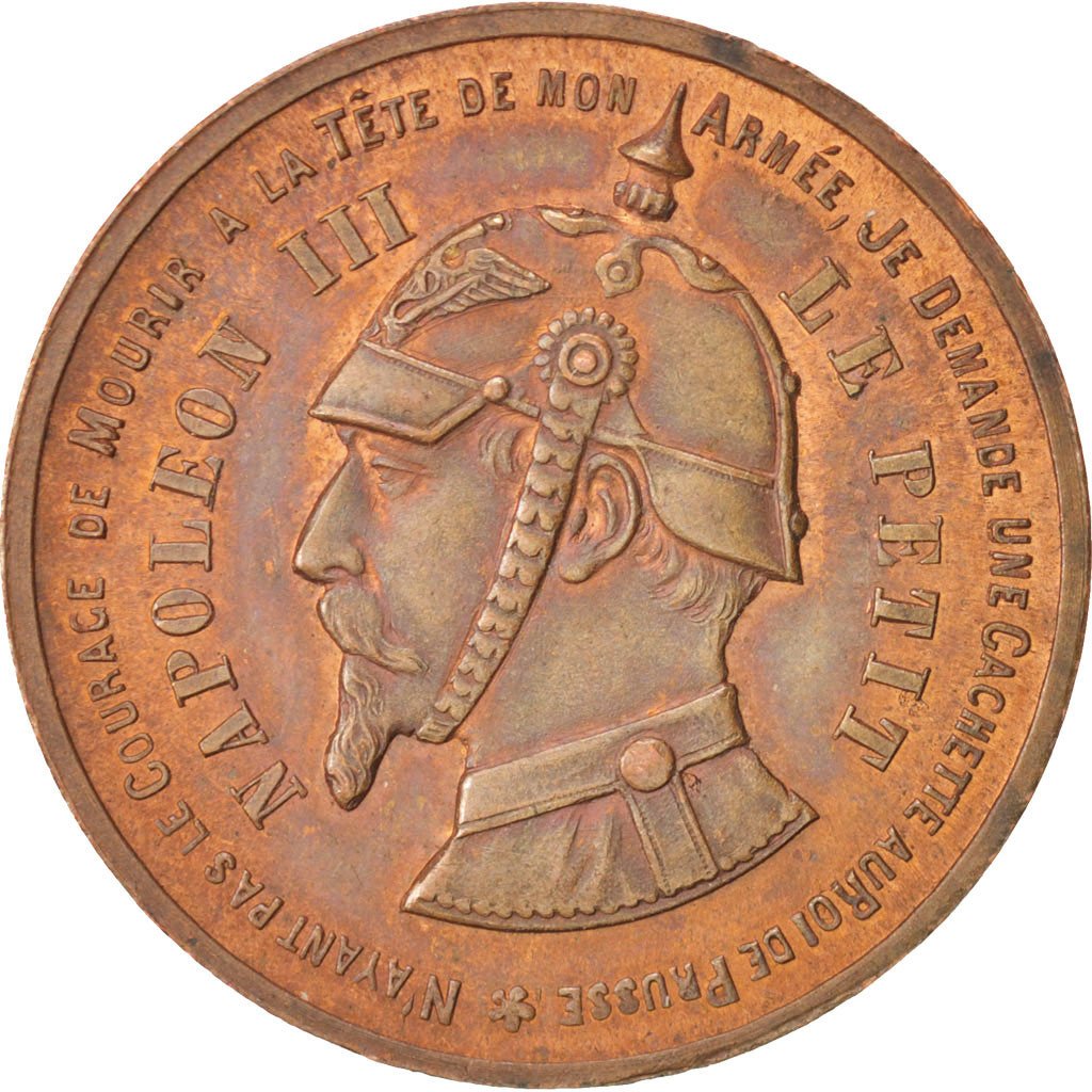 FRANCE, 10 Centimes, 1871, AU(55-58), Bronze, 13.54