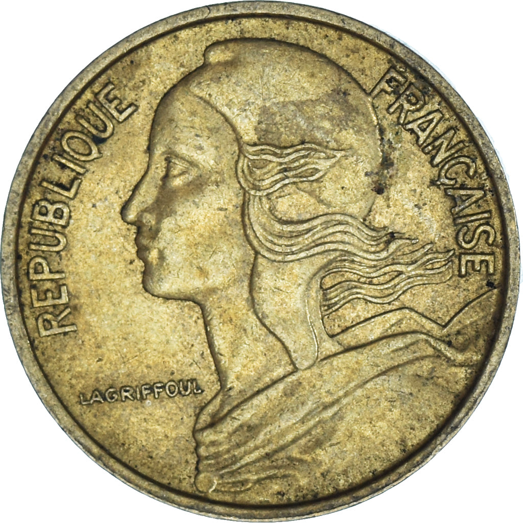 Moneda, Francia, 5 Francs, 1968