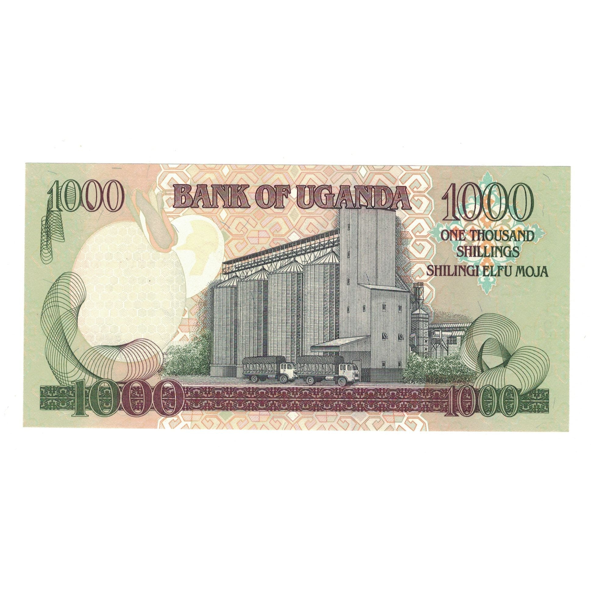 Banknote, Uganda, 1000 Shillings, 2001, KM:39a, UNC(65-70)