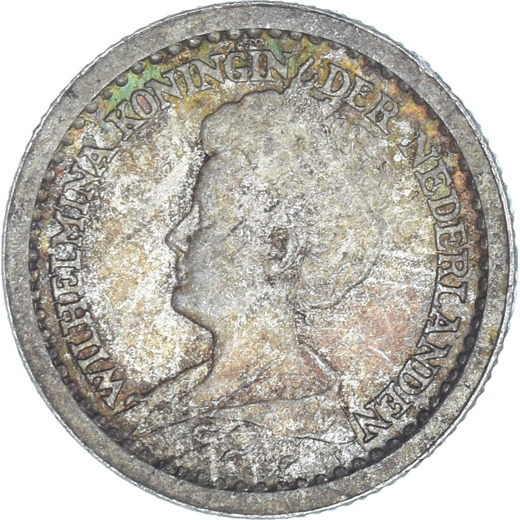 Moneda, Países Bajos, 10 Cents, 1912