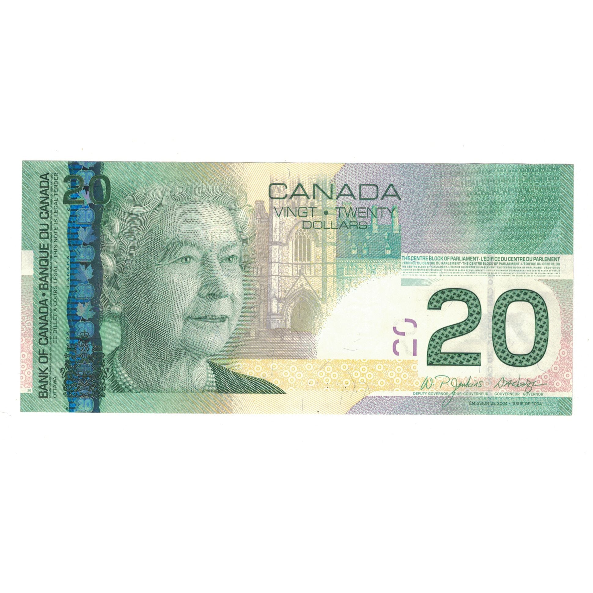 Banknote, Canada, 20 Dollars, 2004, KM:103a, UNC(65-70)