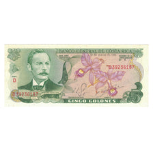 Billet, Costa Rica, 5 Colones, 1981, 1981-03-12, KM:236d, TTB+