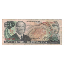 Banknote, Costa Rica, 100 Colones, 1993, 1993-09-28, KM:261a, VF(20-25)