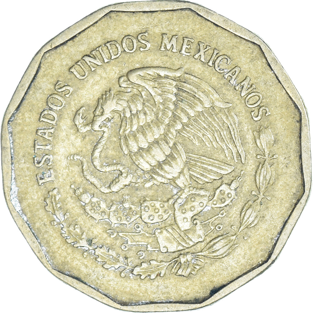 Moneda, México, 20 Centavos, 1999