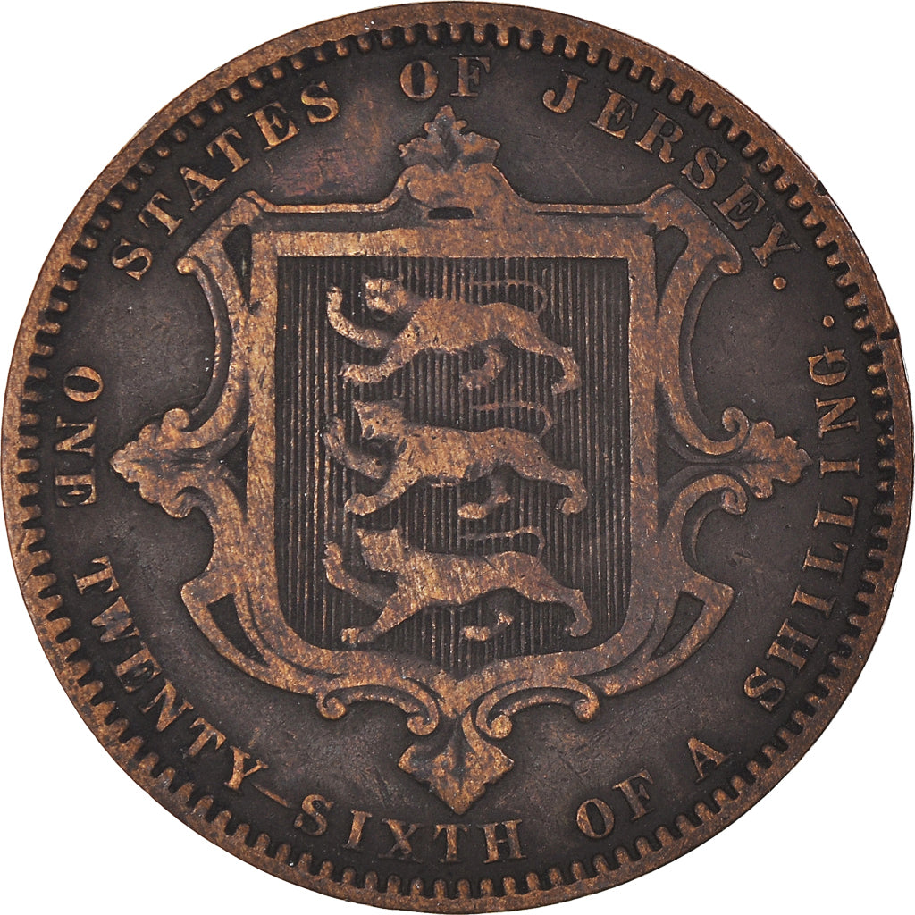 Münze, Jersey, 1/26 Shilling, 1870