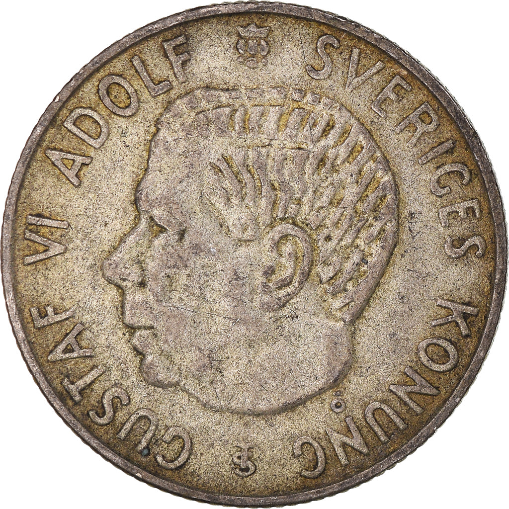 Moneta, Svezia, Krona, 1952