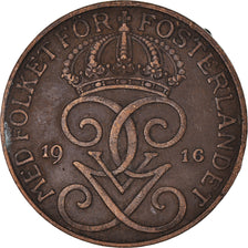 Moneta, Svezia, 5 Öre, 1916
