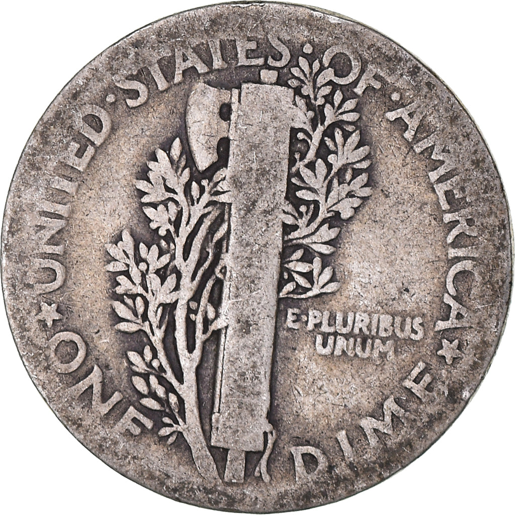 Coin, United States, Dime, 1923