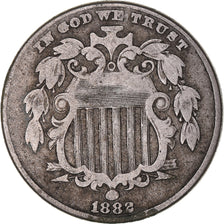 Coin, United States, 5 Cents, 1882
