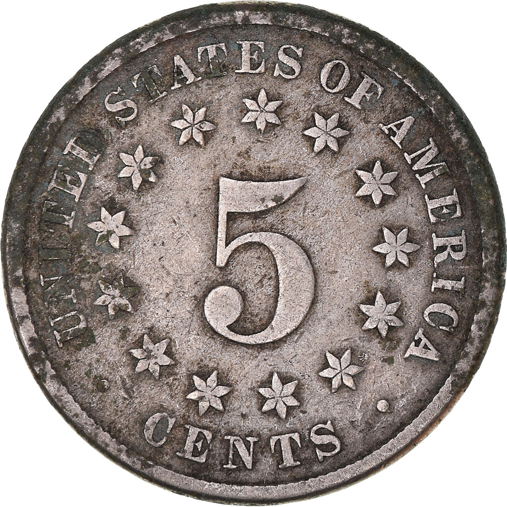 Coin, United States, 5 Cents, 1882