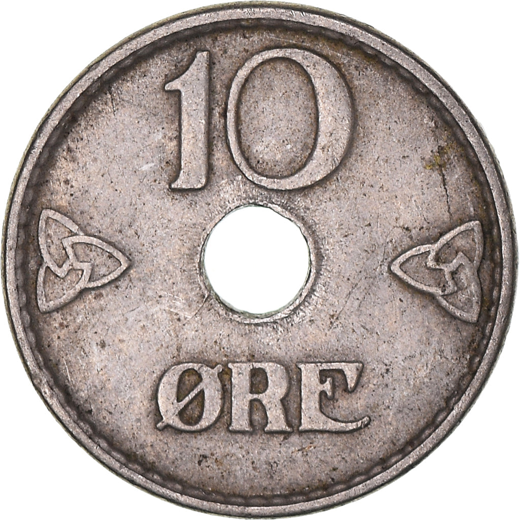 Moneta, Norwegia, 10 Öre, 1938