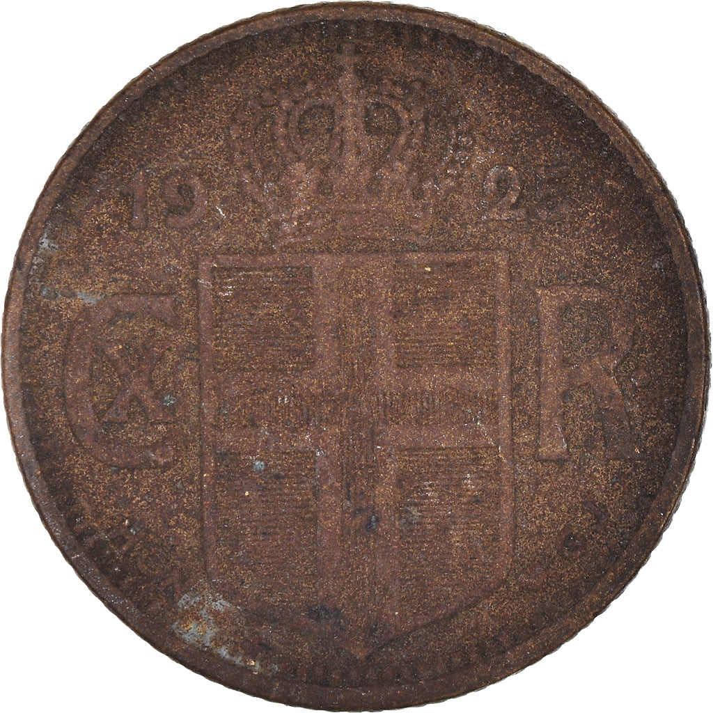Munten, IJsland, Krona, 1925