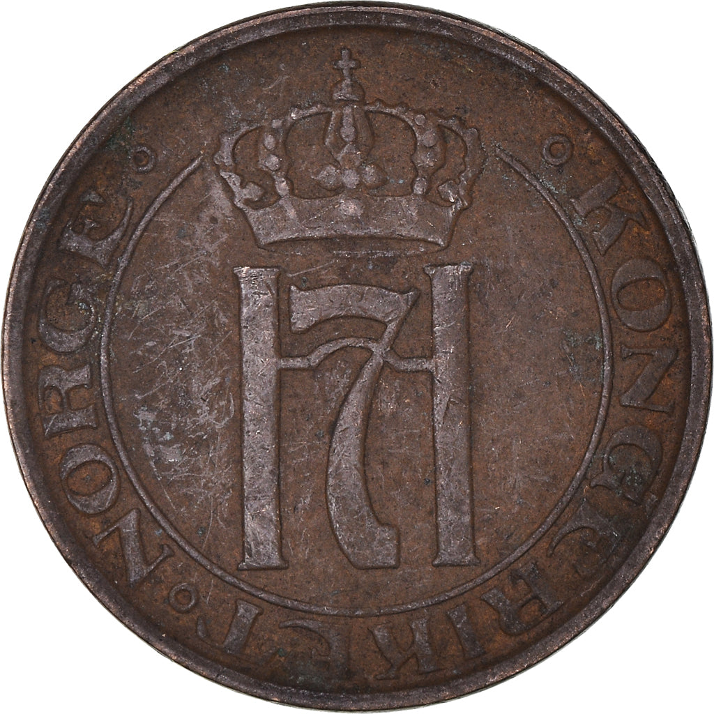 Münze, Norwegen, 2 Öre, 1937