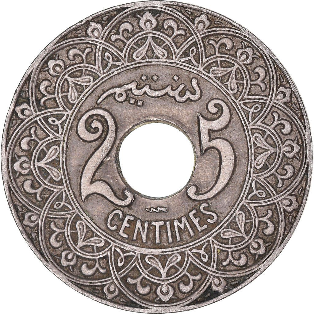 Münze, Marokko, 25 Centimes, 1924
