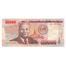 Banconote, Laos, 50,000 Kip, 2004, KM:37a, BB