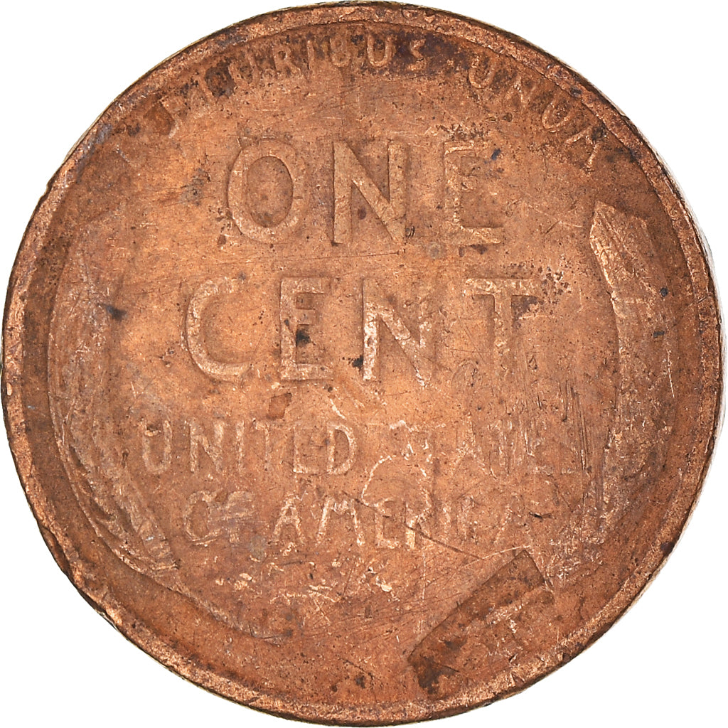 Monnaie, États-Unis, Cent, Undated