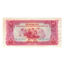 Banknot, Lao, 10 Kip, KM:20b, AU(50-53)