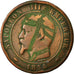 Münze, Frankreich, 10 Centimes, 1854, Paris, SGE+, Bronze
