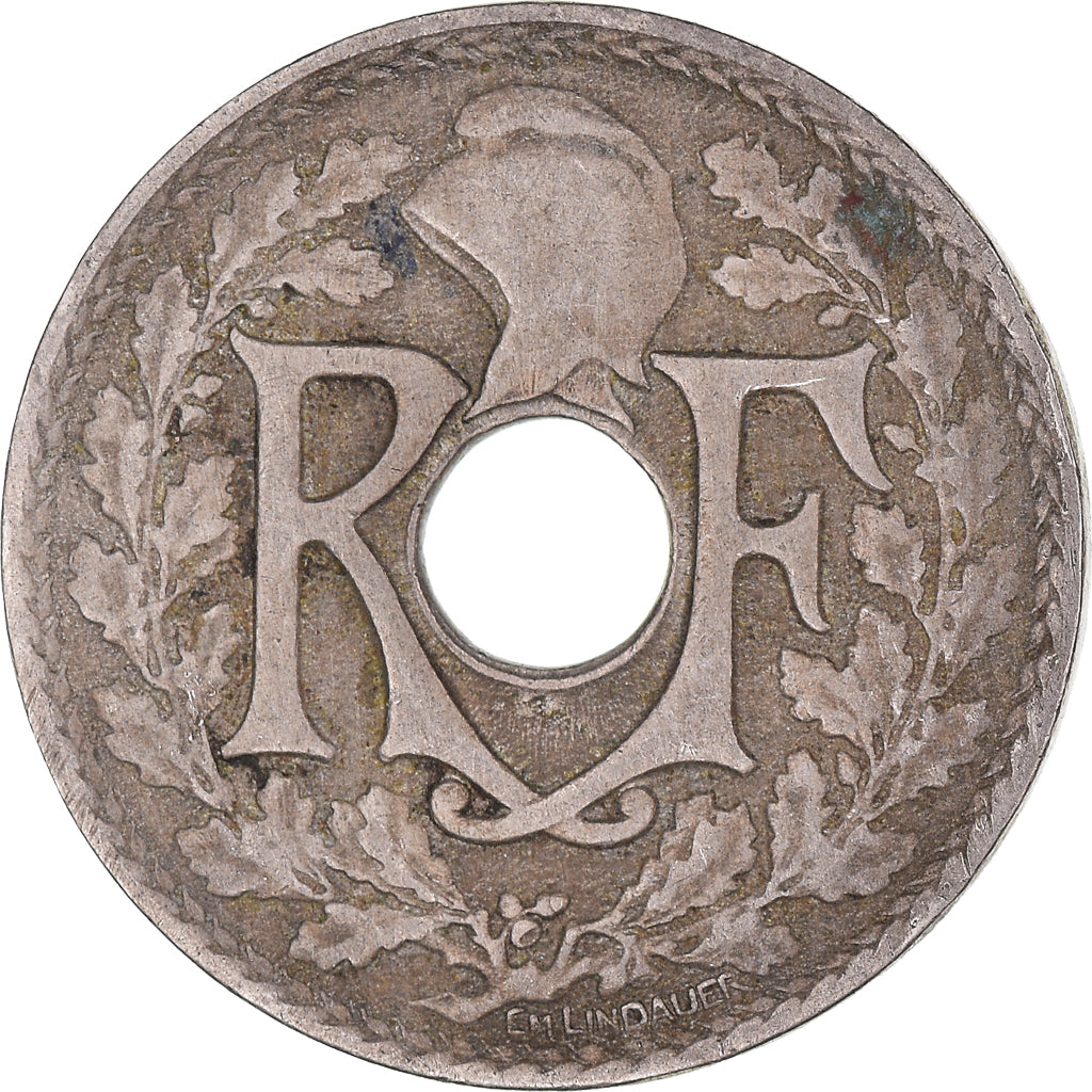 Moneta, Francia, 25 Centimes, 1917