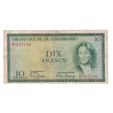 Banknote, Luxembourg, 10 Francs, Undated (1954), KM:48a, VF(30-35)