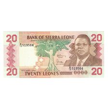 Banknote, Sierra Leone, 20 Leones, 1988, 1988-04-27, KM:16, UNC(63)