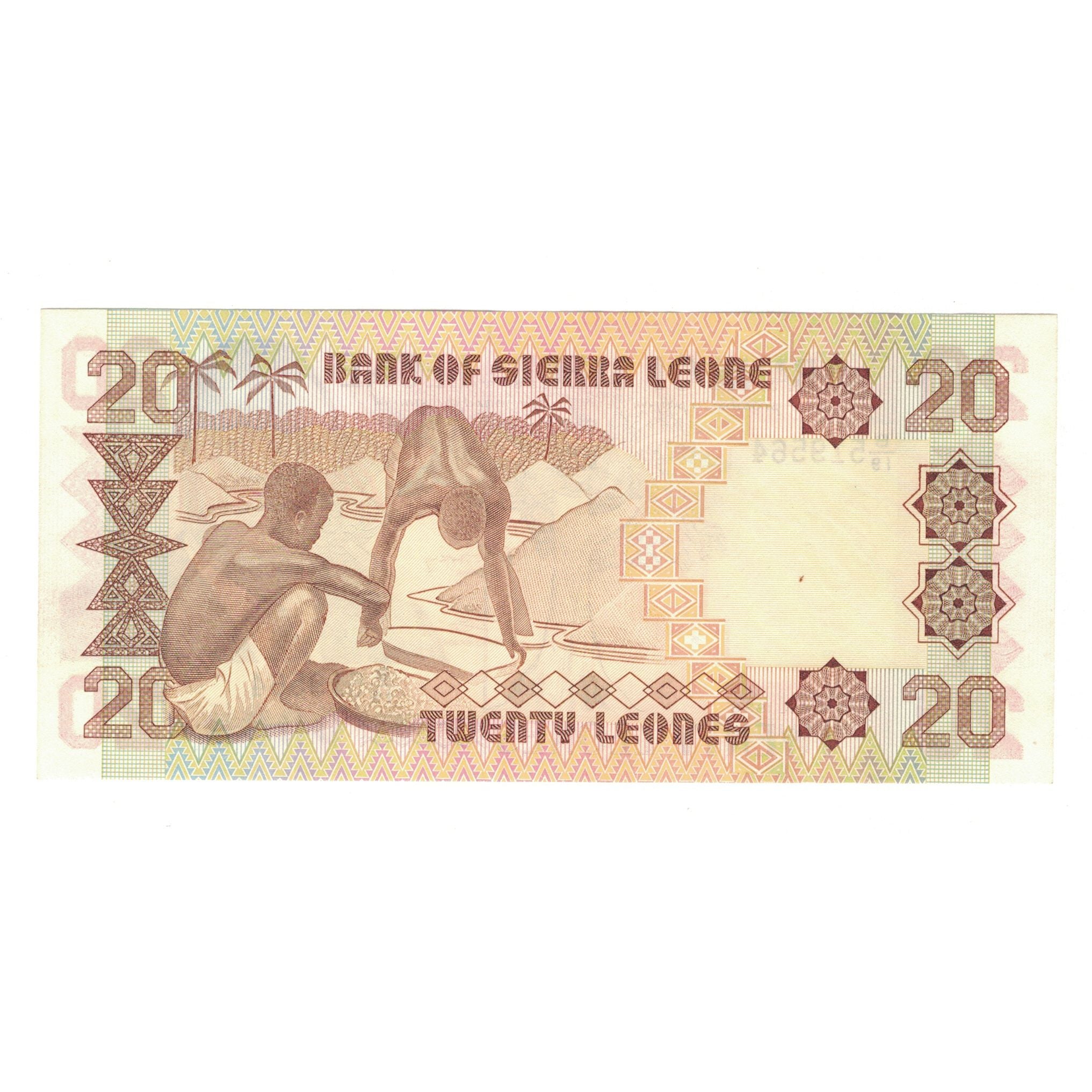 Banknote, Sierra Leone, 20 Leones, 1988, 1988-04-27, KM:16, UNC(63)