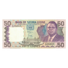 Banknote, Sierra Leone, 50 Leones, 1989, 1989-04-27, KM:17a, UNC(65-70)