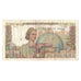 França, 10,000 Francs, Génie Français, 1951, Z.1835, VG(8-10), Fayette:50.53