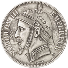 FRANCE, 5 Francs, 1870, Paris, EF(40-45), Silver, 24.37