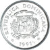 Monnaie, République Dominicaine, 10 Centavos, 1991