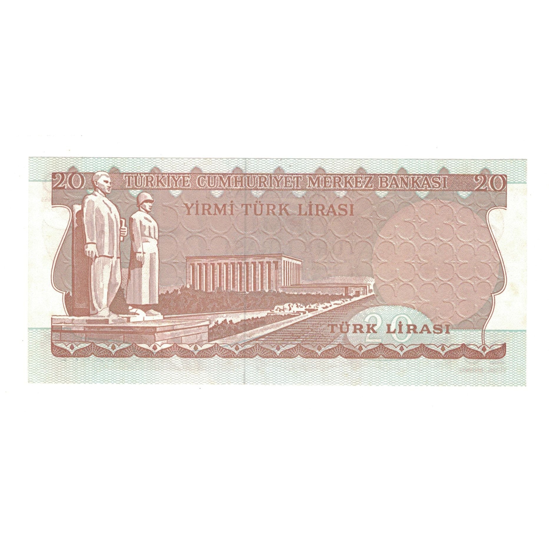 Banknote, Turkey, 20 Lira, 1970, 1970-10-14, KM:181b, UNC(65-70)