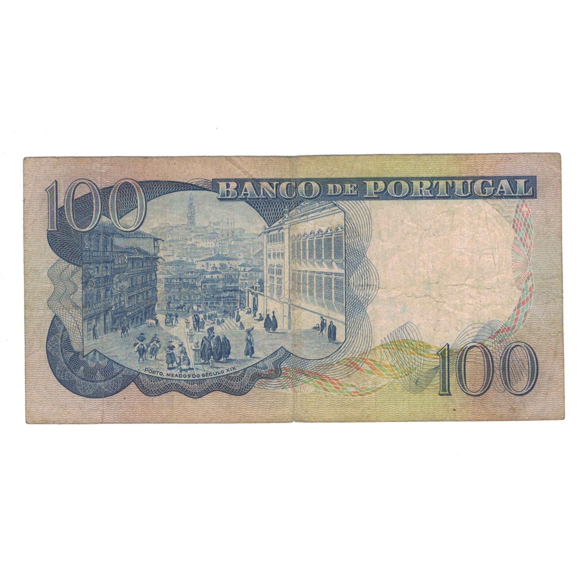 Geldschein, Portugal, 100 Escudos, 1965, 1965-11-30, KM:169a, S
