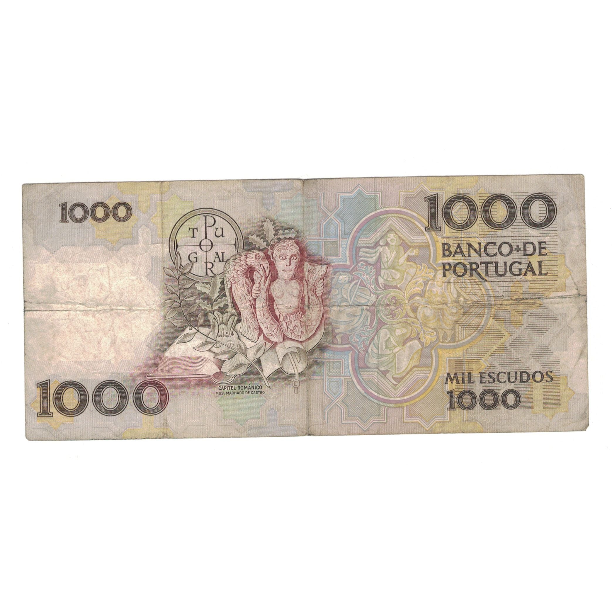Banknote, Portugal, 1000 Escudos, 1993, 1993-06-17, KM:181j, VF(30-35)
