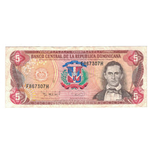 Banknote, Dominican Republic, 5 Pesos Oro, 1995, KM:147a, EF(40-45)
