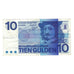 Billete, 10 Gulden, 1968, Países Bajos, 1968-04-25, KM:91b, MBC